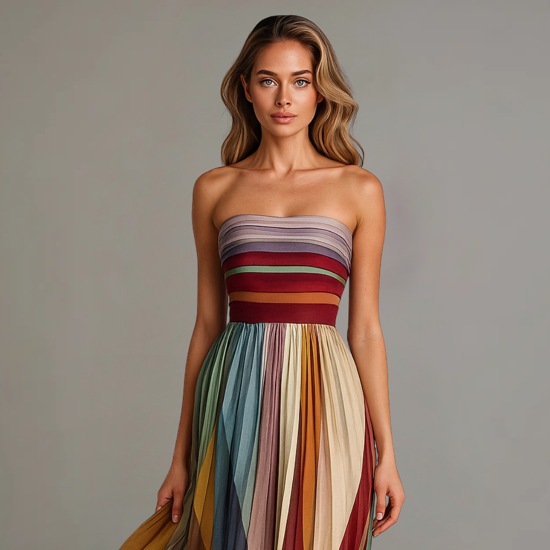 Elegancka Sukienka Maxi Damska