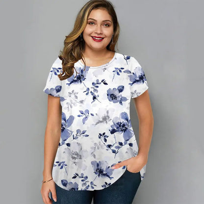 Camiseta Vardi Dante™ Lois Plus-Size | Merry & Summery