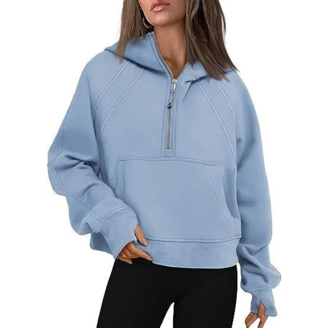 Nala™ | Jersey de mujer con media cremallera