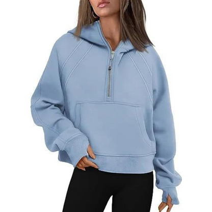 Nala™ | Jersey de mujer con media cremallera