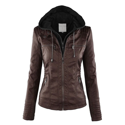Lotte | Elegante chaqueta de cuero