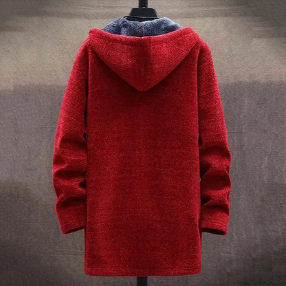 Elegante jersey de felpa para los días fríos