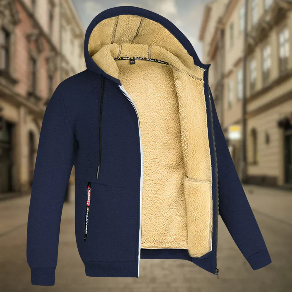 Selene™ | Sudadera con capucha de forro polar para hombre