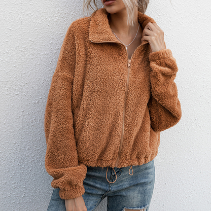 Lena | Cómoda sudadera con cremallera para mujer