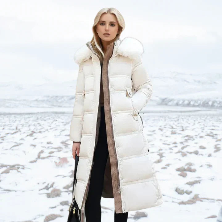 Lujosa chaqueta de invierno para mujer