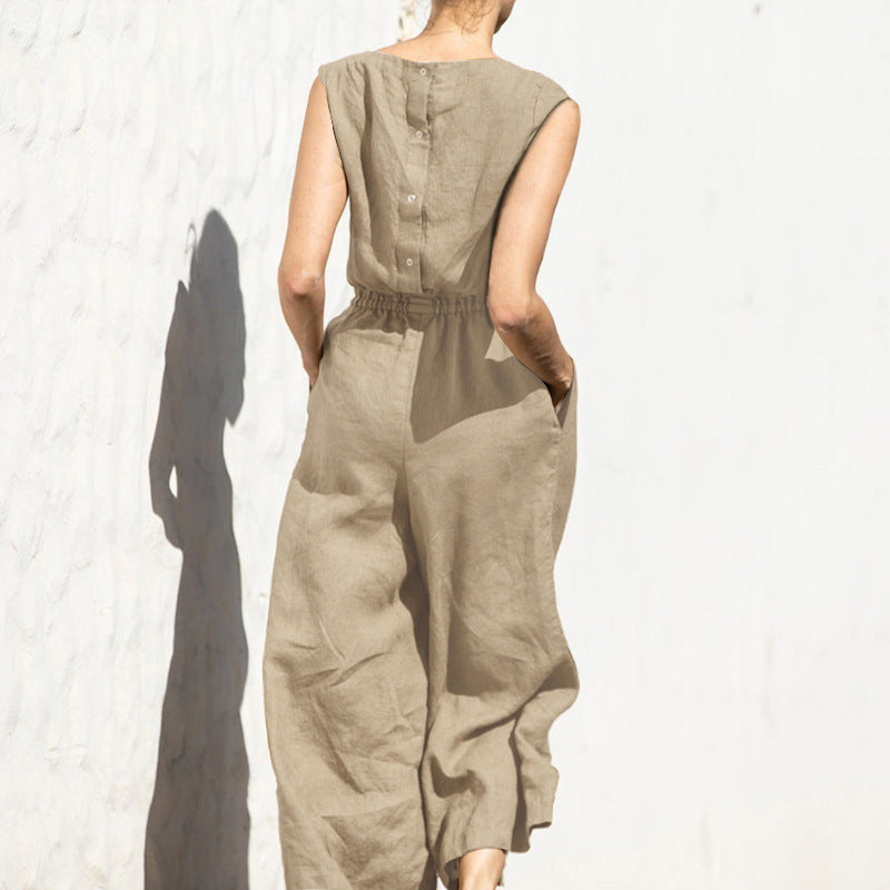 Fashion Casual Temperament Mono sin mangas