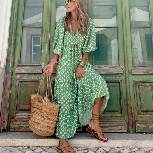 Vestido de verano verde
