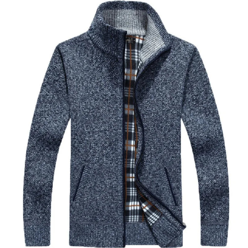 Winfield Cardigan | Cálido cárdigan con cremallera