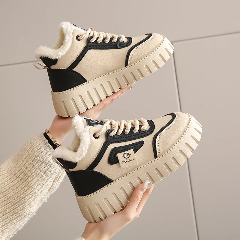 Cyril Shoes | Zapatos de invierno con forro polar para mujer