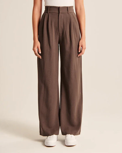 Caroline - Pantalones plisados