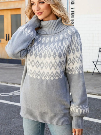 Zurie | Jersey de cuello alto para mujer