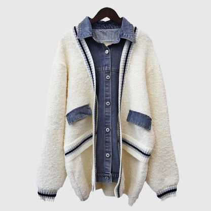 Chaqueta bordada vintage de mujer