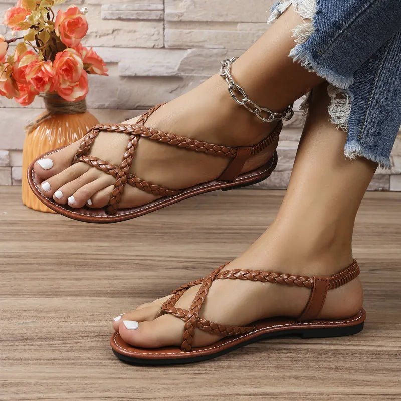Rosalia® | Elegantes sandalias de purpurina