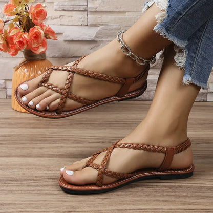 Rosalia® | Elegantes sandalias de purpurina
