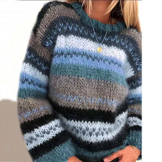 Lumora™ | Jersey de jacquard de colores