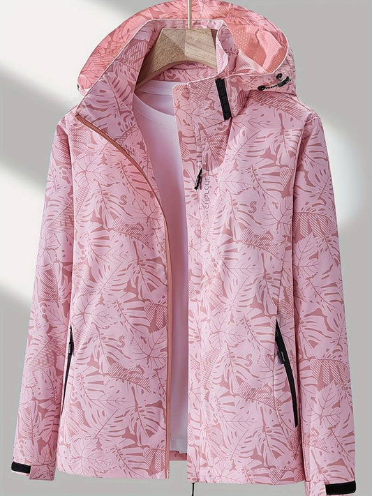 Chaqueta Quenel | Elegante chaqueta impermeable con estampado floral