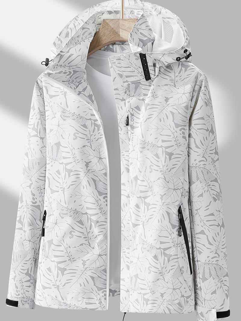 Chaqueta Quenel | Elegante chaqueta impermeable con estampado floral