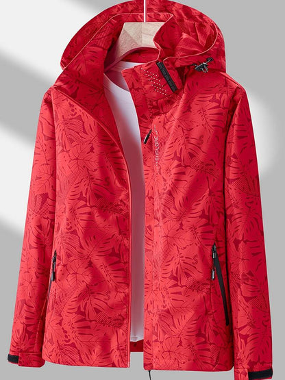 Chaqueta Quenel | Elegante chaqueta impermeable con estampado floral