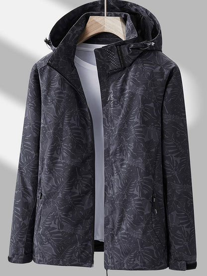Chaqueta Quenel | Elegante chaqueta impermeable con estampado floral