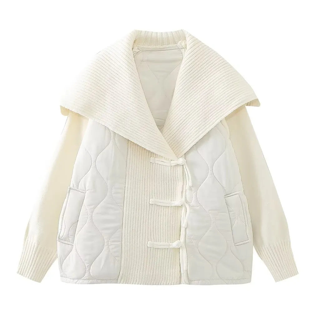 Zamma | Chaqueta oversize de mujer con cuello marinero informal