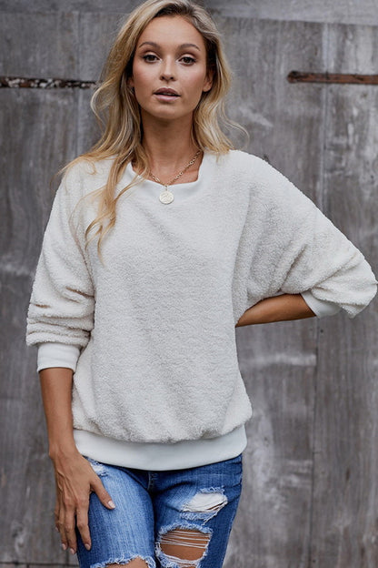 Jersey de cachemira gruesa para mujer