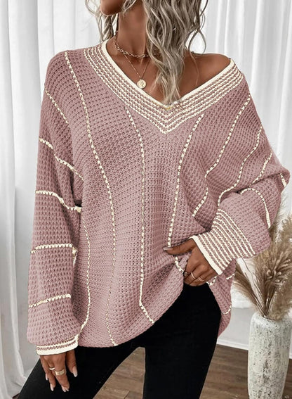 Raomi Sweater | Jersey oversize a rayas
