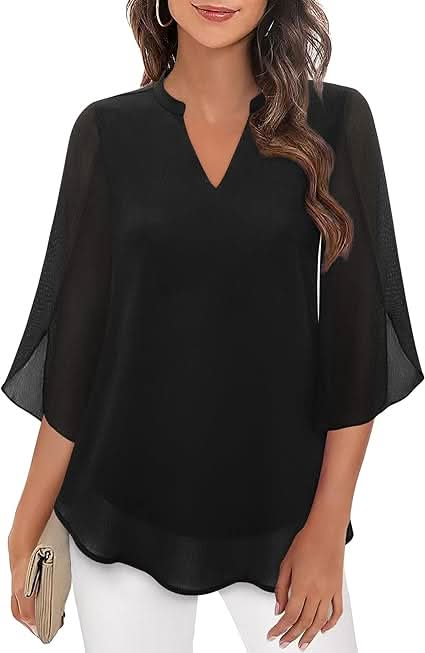 Variux™ | Blusa chic a capas con un corte favorecedor