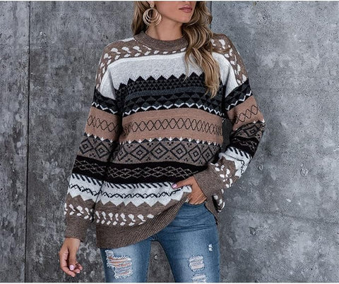 Acai - Colorido jersey de manga larga