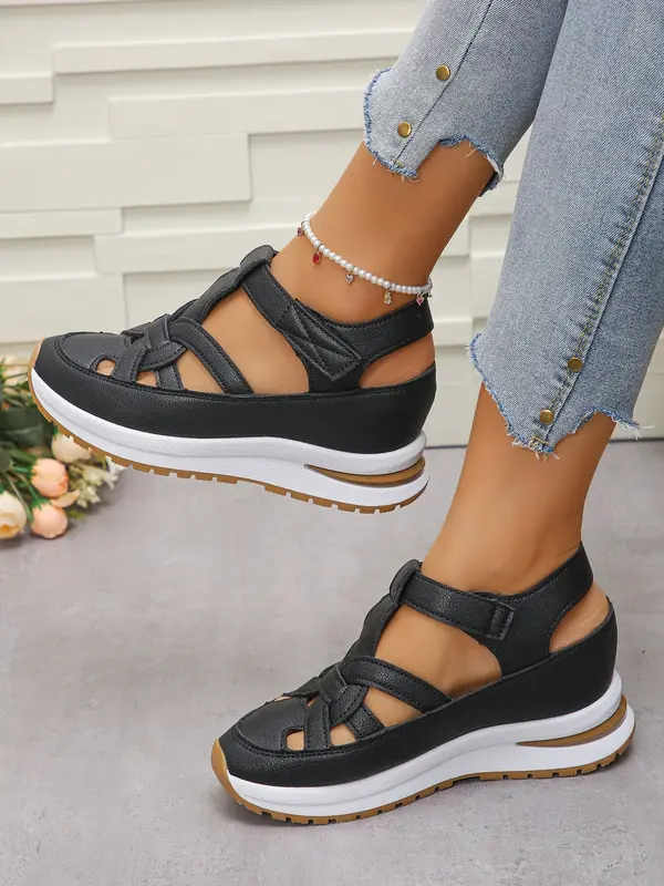 Damskie Sandały Sneakersy na Platformie