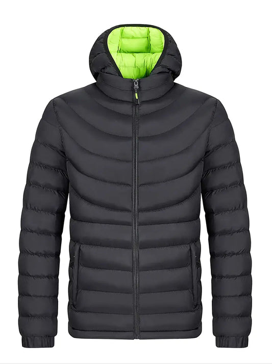 Tom | Chaqueta de hombre forrada con cuello alto para otoño e invierno