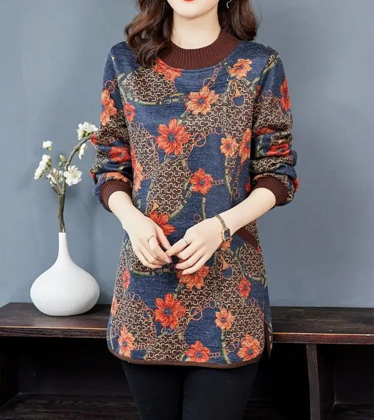 Juliette - Moderno jersey floral