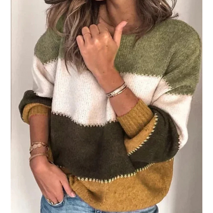 Acogedor jersey de mujer con un diseño original