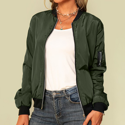 Chaqueta Bretta | Casual Zip-Up Bomber Jacket
