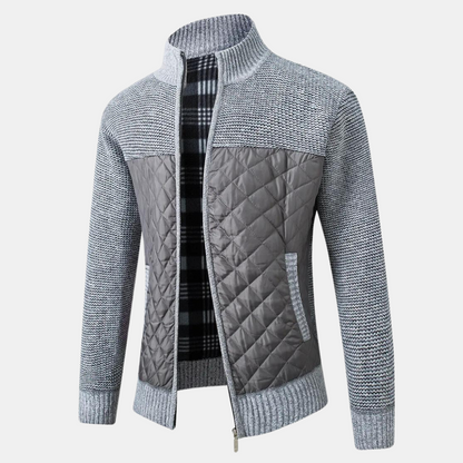 Uffe | Cárdigan con cuello alto