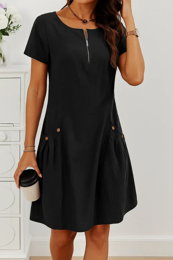 vestido glamuroso y a la moda