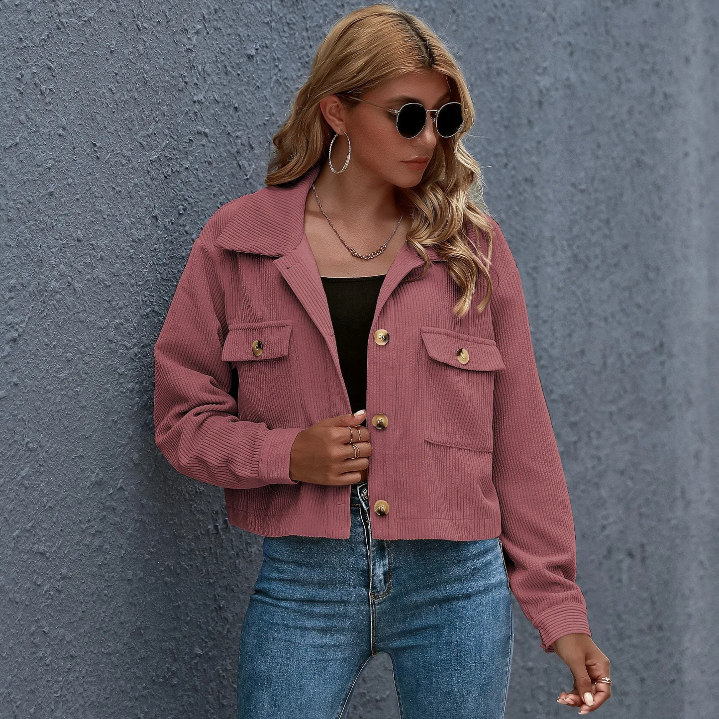 Mathilde - Chaqueta de pana a la moda