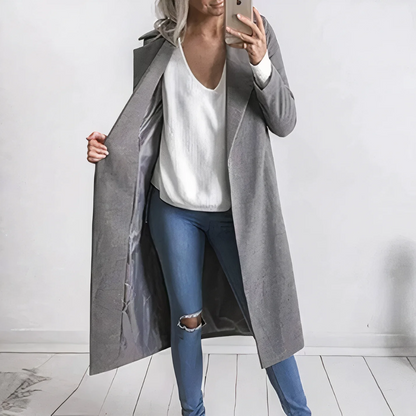 Arina Coat | Trenca larga de mujer