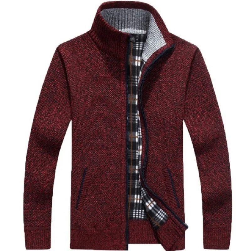 Winfield Cardigan | Cálido cárdigan con cremallera