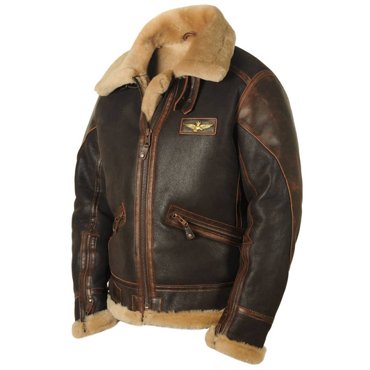 Maverick™ | Elegante chaqueta de piloto para hombre