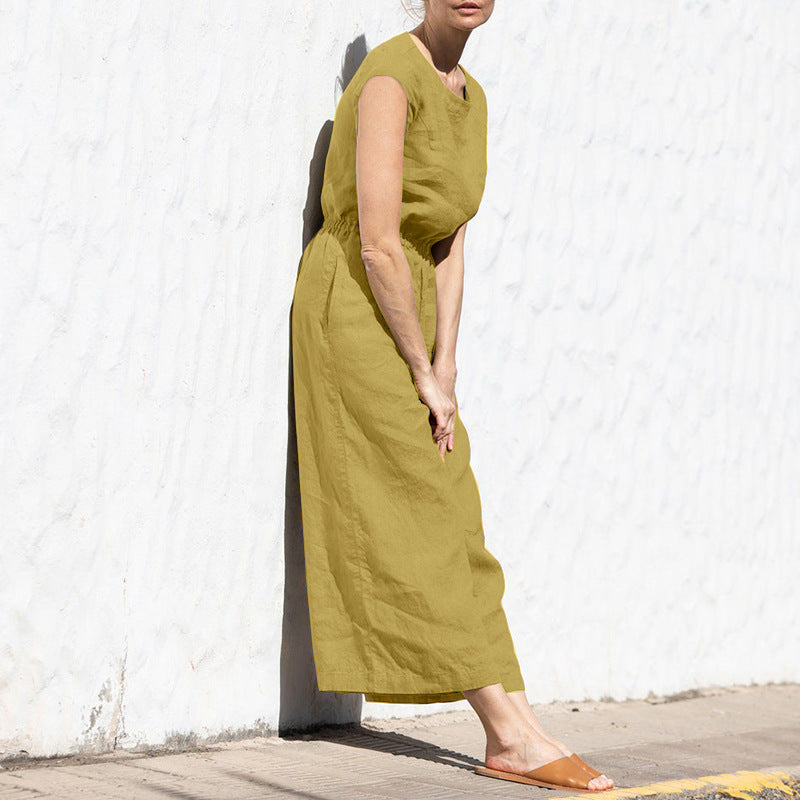 Mono sin mangas Temperamento Loungewear