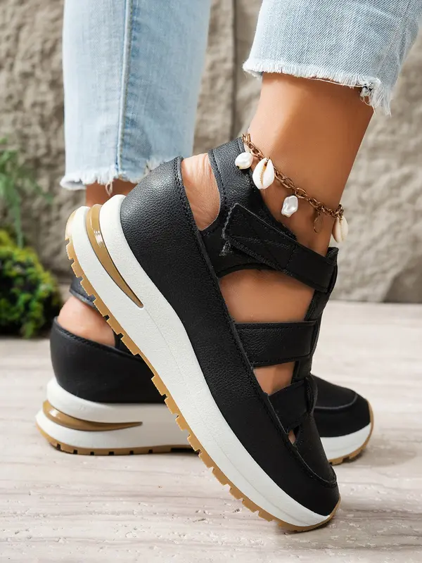 Damskie Sandały Sneakersy na Platformie