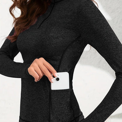 Nina | Jersey de ciclismo de manga larga con aberturas para los pulgares