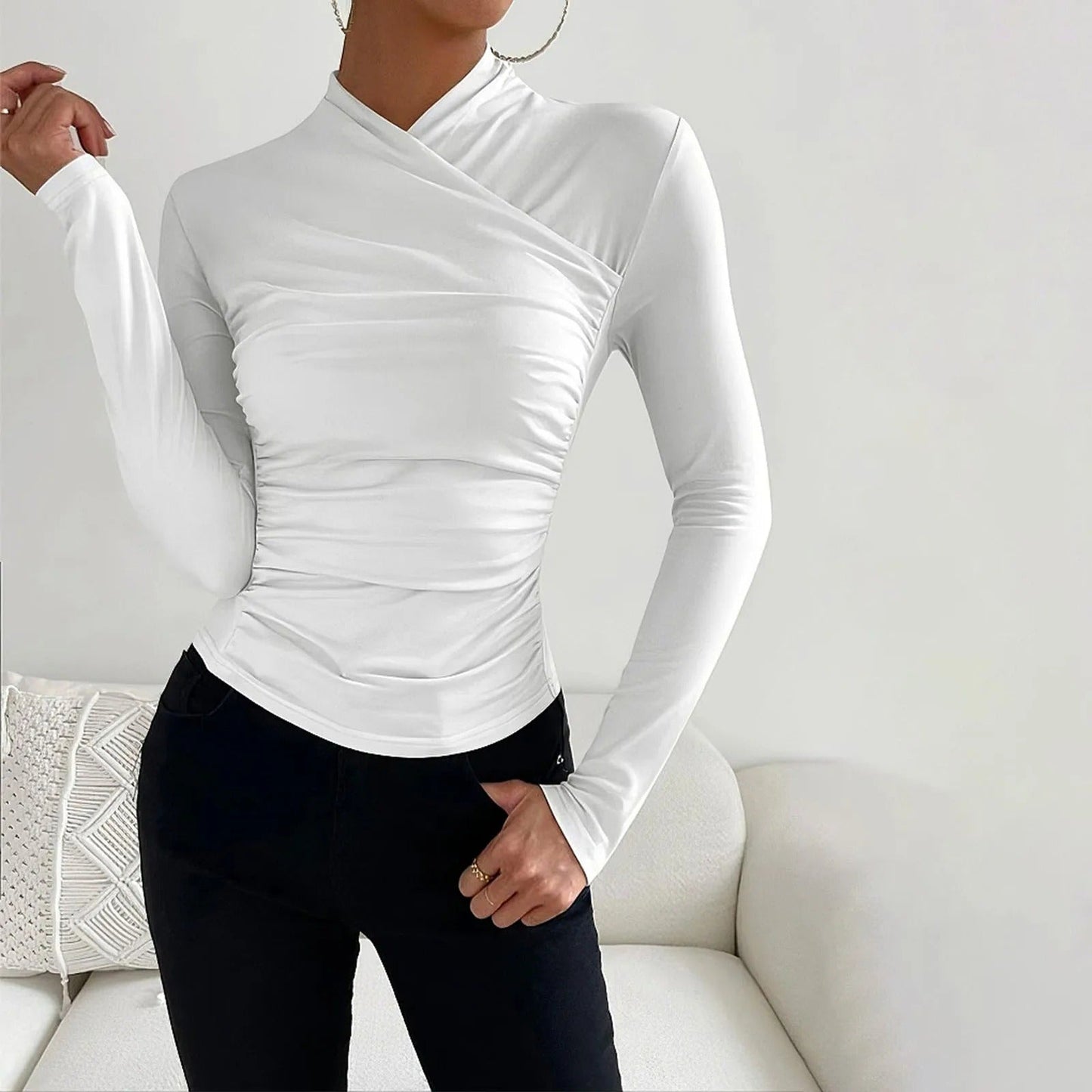 Sophia | Elegante jersey de manga larga para mujer