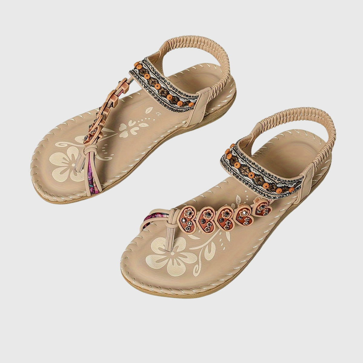 Sandały Damskie Boho Eleganckie Klasyczne