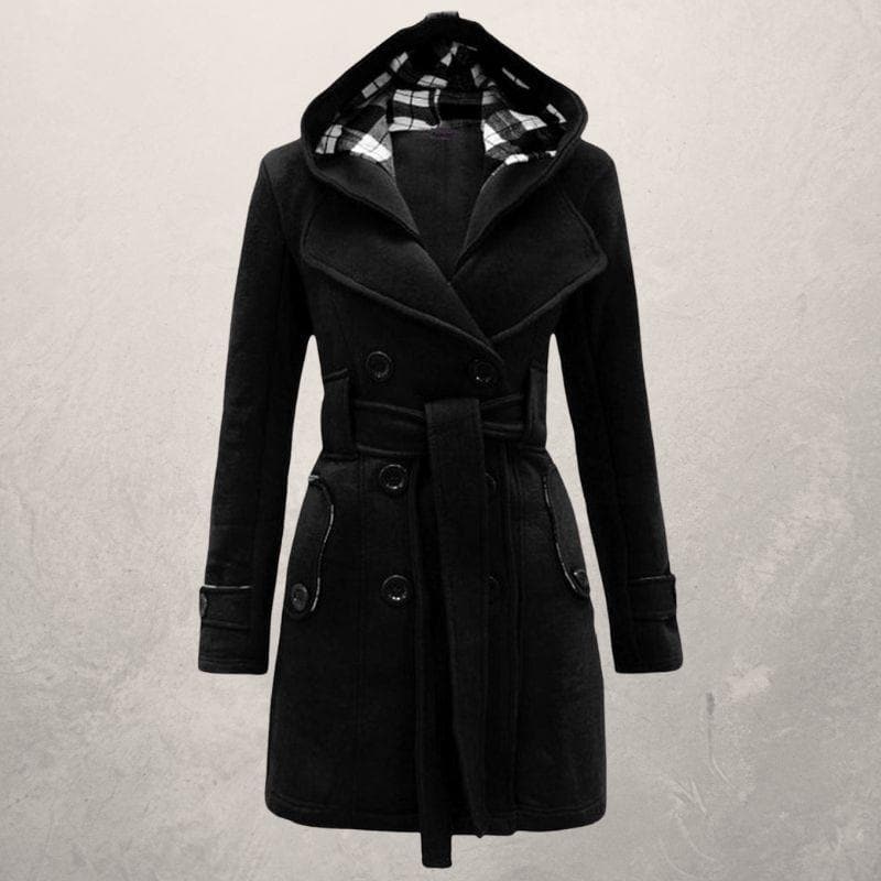 Amaya Coat | Abrigo de invierno con capucha para mujer