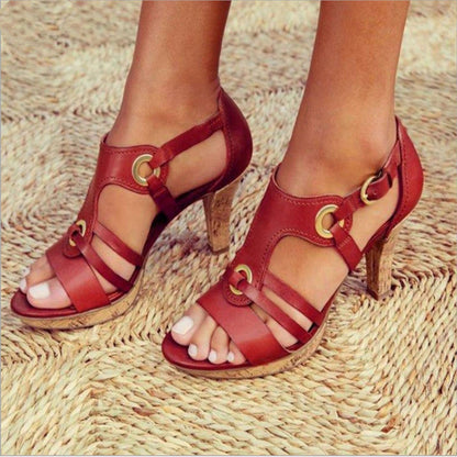 Silvia® | Cómodas sandalias de tacón alto