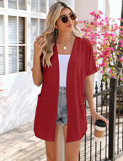 Chaleco Garrison | Chaleco abierto de manga corta