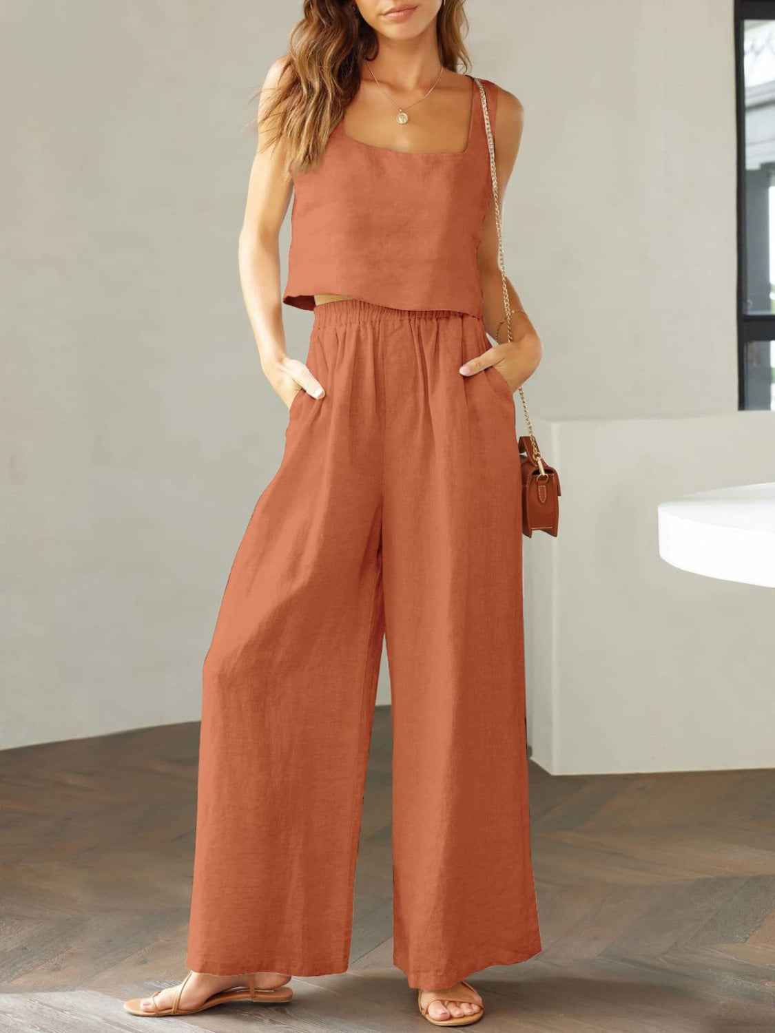 Trajes de pantalón ancho