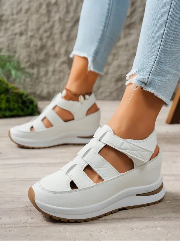 Damskie Sandały Sneakersy na Platformie