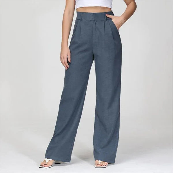 Caroline - Pantalones plisados